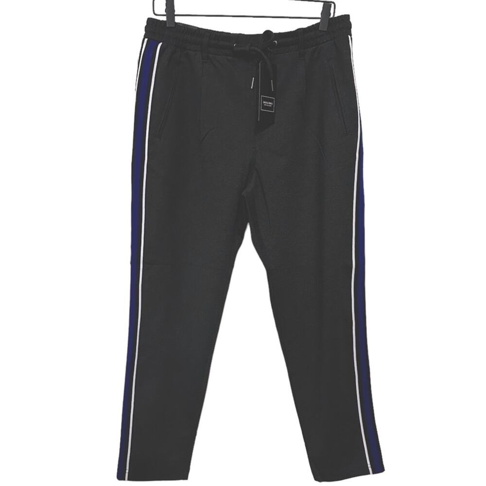 Jack & Jones Vega Jogger Dark Grey Mela Stripe size 33 length says 32 but 26.5‎